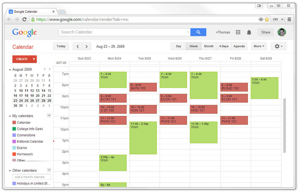 calendar